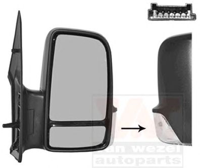 VAN WEZEL 5862808 -  Наружное зеркало